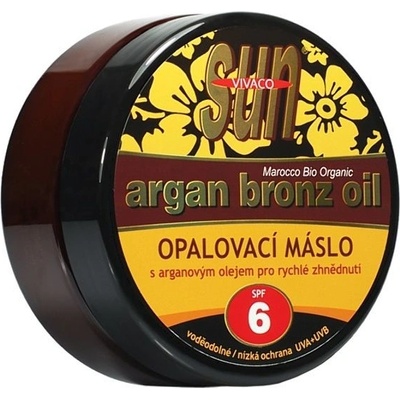 SunVital Argan Bronz Oil máslo na opalování SPF6 200 ml – Zbozi.Blesk.cz