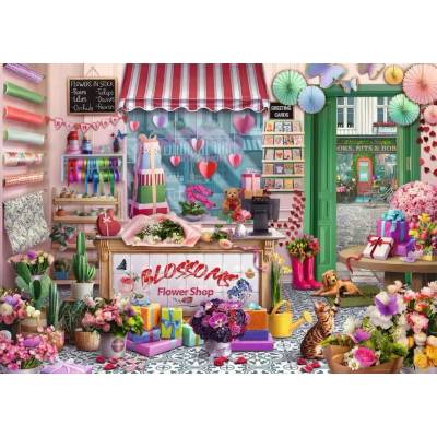 Ravensburger - Puzzle Blossoms Flower Shop - 1 000 piese
