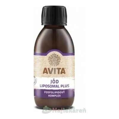Avita přírodní jód z Kelp liposome PLUS fosfolipidů komplex 200 ml