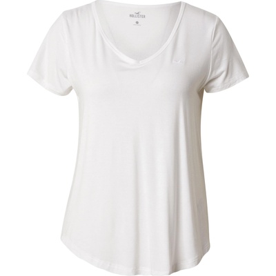 HOLLISTER Тениска 'emea' бяло, размер xs
