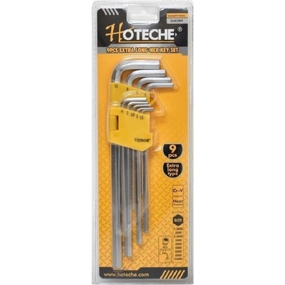 Hoteche Sada extra predĺžených imbusových kľúčov 1.5-10 mm HT260309