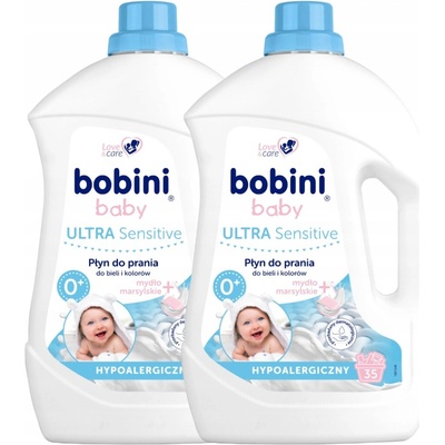 Bobini prací gel na bílé a barevné prádlo 2 x 2,5 l 35 PD