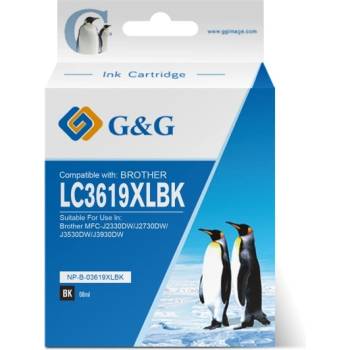 Compatible Brother LC3619XLBK