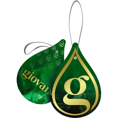 Giovani voňavá visačka METALLIC GREEN 1 ks
