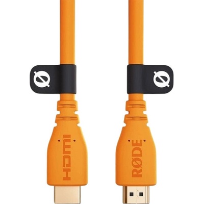 RØDE HDMI CABLE 3m Orange 4K 60p 3 m Видео кабел (HDMICABLE3M-O)
