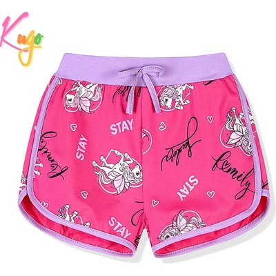 Kugo dívčí kraťasy FS6721 růžová
