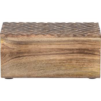 Bloomingville Ковчеже Vercelli от мангово дърво 22 см (82068263)