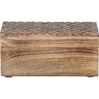 Bloomingville Ковчеже Vercelli от мангово дърво 22 см (82068263)