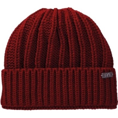 Pletex pletená čepice L492 Vínová