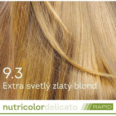 Biokap Nutricolor Delicato Rapid 9.3 extra svetlý zlatý blond