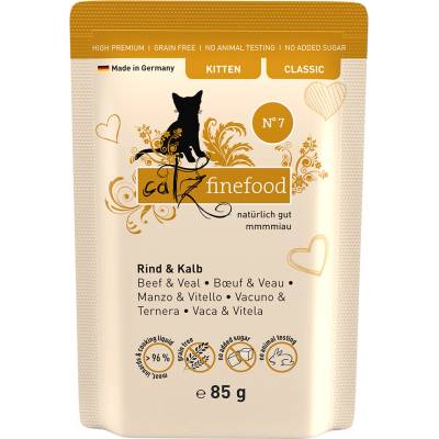 catz finefood Kitten MIX 24 x mix 3 druhy 85 g