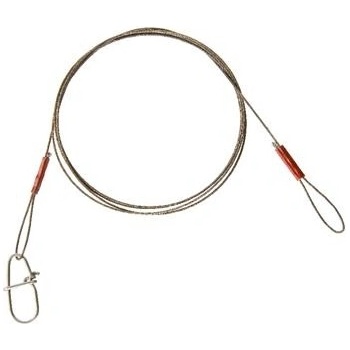Cormoran Lanko 7x7 Wire Leader Loop and Corlock Snap Hook 60cm 13kg 2ks