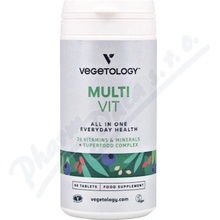 Vegetology MultiVit Multivitamíny s minerály pro vegany, 60 tablet