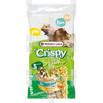 Versele-Laga Sticks Omnivores Triple Variety Pack 3 ks,165 g