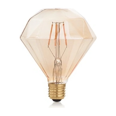 Ideal Lux 201269 LED žárovka Vintage 1x5W E27 360lm 1800K jantarová