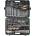 Rockforce Гедоре 180+2 части, 1/4", 3/8", 1/2", RockForce RF-41802+2 (RF-41802+2)