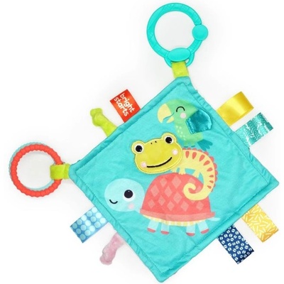 Bright Starts Мека кърпичка-играчка Bright Starts- Fuzzy Feelies (12619)