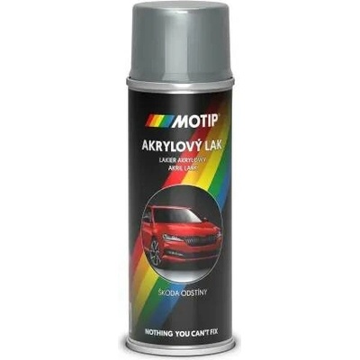MOTIP Škoda šedá stone metalická 200ml