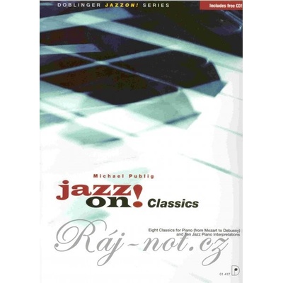 JAZZ ON! CLASSICS + CD / sólo klavír