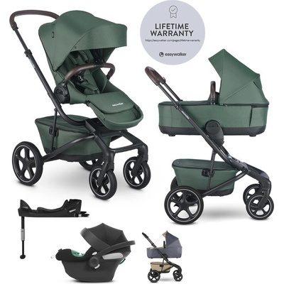 EASYWALKER kombinovaný Jimmey 2v1 Pine Green LITE RWS + CYBEX Aton B2 i-Size + základna 2024