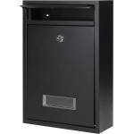 VIRONE MB-3/B - BALI - Пощенска метална кутия, 320x90x22мм, черна (MB-3/B)