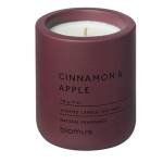 blomus Ароматна свещ FRAGA, размер S - аромат Cinnamon & Apple - цвят Port (BLOMUS-66455)