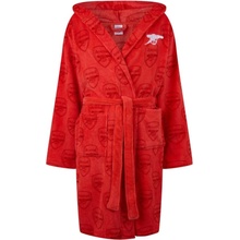 Team Mens Fluffy Fleece Robe Arsenal Small