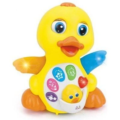 Moni Toys Бебешка музикална играчка Жълтото пате 808 (100839)
