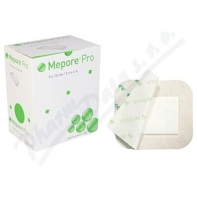 Mepore Pro samolepiace vodoodolné krytie sterilné 9 x 10 cm 40 ks