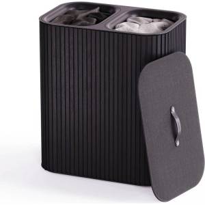Joseph Joseph Черен бамбуков кош за пране 2x45 l Tota Luxe - Joseph Joseph (1571483_5000005)