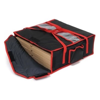 Taška na 4 pizzy XL bez rámu a vyhřívání 52 x 52 x 21 cm černá BAG_T4XLBRBVB