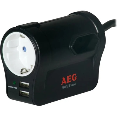 AEG Protect Travel 1 Plug + 2 USB (6000007747)