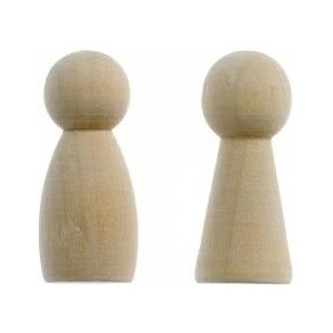 TITANUM Wooden pawns 42mm 4pcs