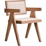 Premier Housewares Тапициран трапезен стол в естествен цвят Cebu - Premier Housewares (5529695)