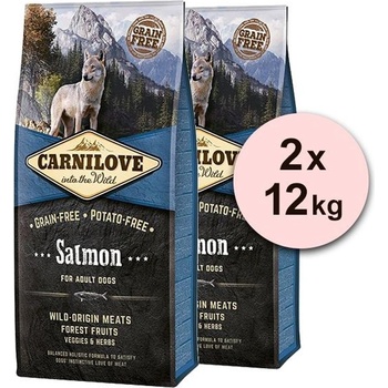 Carnilove Salmon for Adult Dogs 2 x 12 kg