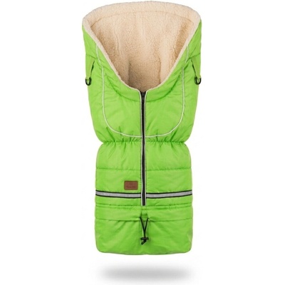 HappyBee zimní Yetti 3v1 ovčí rouno green