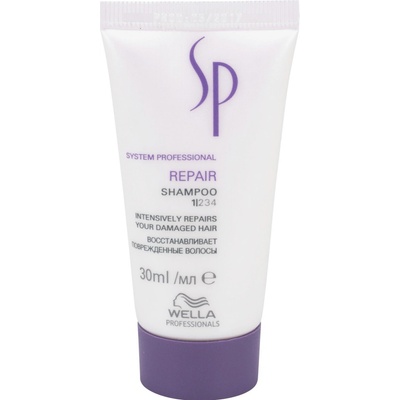 Wella SP Repair šampón pre poškodené chemicky ošetrené vlasy 30 ml
