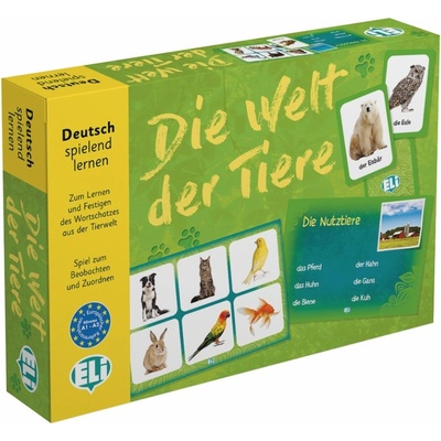 ELi Publishing Образователна игра Eli Die Welt der Tiere (Немски език) (KLAB9666)
