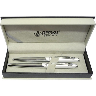 Regal kuličkové pero + inkoustové pero Themis bílá 475577 – Zboží Živě