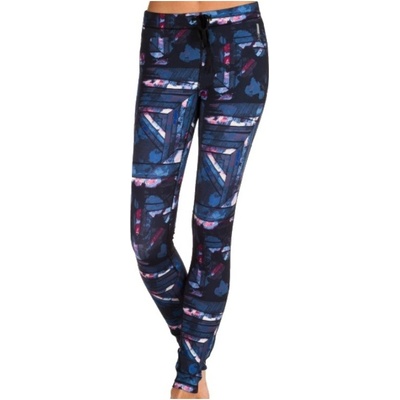 Roxy legíny Stay On anthracite blur paint