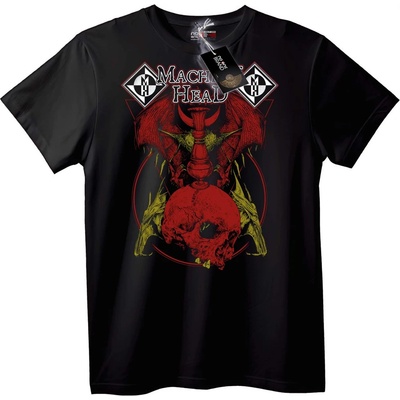 NOONEBRAND Тениска Череп на Machine Head - S, Black