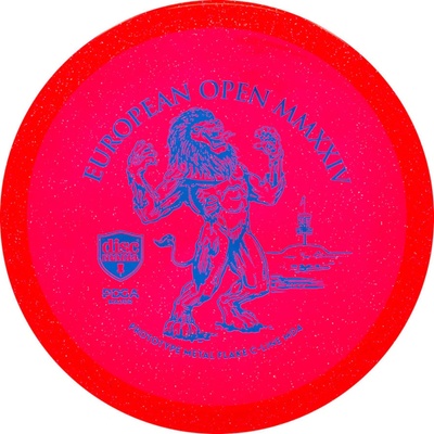 Prototype MD4 - Metal Flake C-Line (Discmania) Červená