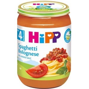 Hipp Био ястие Hipp - Спагети болонезе, 190 g (6230) - ozone