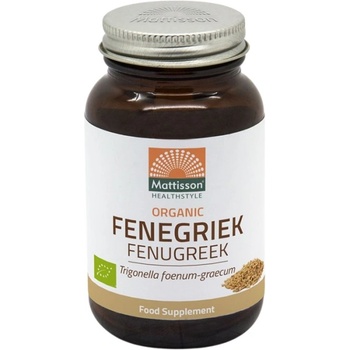 Image 1 of Mattisson Healthstyle Organic Fenugreek 330 mg [120 капсули]