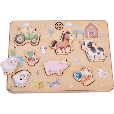 2Kids Toys Vkládací puzzle Zvuky na farmě