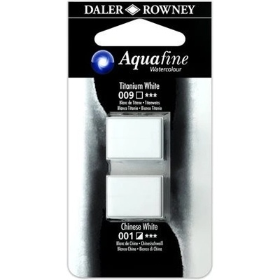 Daler-Rowney Umělecká akvarelová barva Aquafine dvojbalení Titanová bílá/ Čínská bílá – Zboží Dáma