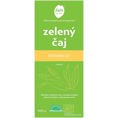 Fairobchod Bio zelený čaj Indie Dooars GT sypaný 400 g