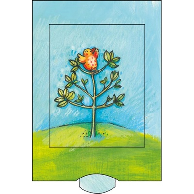 Living Card Поздравителна картичка Living Card - Дървото на живота (EK53)