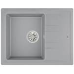 Teka Мивка Teka Stone 45 S-TG, Гранит, Обръщаема, За шкаф, 45 см, Металик (115330042) Мивка за вграждане