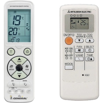 General Mitsubishi mppc, mp06b, msz-ha25va-e1 - луксозно с подсветка дистанционно управление (mppc, mp06b, msz-ha25va-e1)